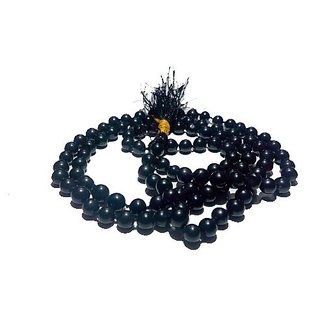                       Ceylonmine - Natural Agate Stone Mala Unheated Beads Hakik Mala                                              
