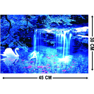 Buy Nature Beautiful Waterfalls Night Full Hd Wallpaper Sticker 45 X 30 Cm Rolled Online 170 From Shopclues