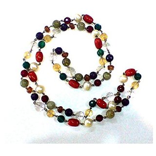 Navratna Mala Natural & Original Beads navgrah mala by Ceylonmine Navratna Mala Natural & Original Beads navgrah mala by Ceylonmine