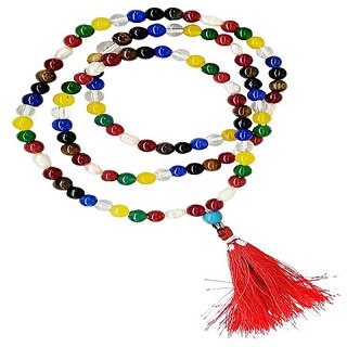 Original Navgrah mala beads navratna mala by Ceylonmine Original Navgrah mala beads navratna mala by Ceylonmine