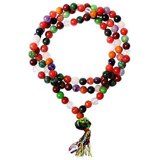 Navratna Mala Natural Original Beads navgrah mala by Ceylonmine Navratna Mala Natural Original Beads navgrah mala by Ceylonmine