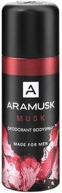 Aramusk Musk Deodorant Men Body Spray 150ml