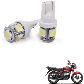 Buy Auto Addict Bike T10 5 SMD Headlight LED Bulb for Headlights Parking Light Number Plate Light Indicator Light For Hero Passion Pro Online 199 from ShopClues