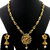 Silver Shine Party wear Long Set muilti colour with peral And Daimond Stylish Chain Jewellery For  Women And Girls