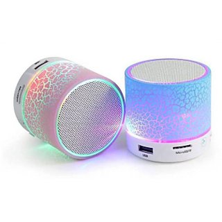 Trendster 2.1 Channels Bluetooth Speaker With Memory Card Slot Multicolor, set of 1 Bluethoot Speeker Trendster