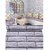 Jaamso Royals Brick Stone Peel and Stick  Wallpaper, Wall Poster, Wall Sticker, PVC Self Adhesive for Bedrooms, Living Room, Hall, Play Room, Garden Home Decoration Stickers (100  45 CM)