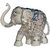 Deific Silver plated Resin Showpiece  Statue  Figurine of an Elephant Fengshui Vastu Shastra Gift 9x5x8(cms.) 159gms.