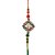 Lucky Jewellery Designer Fancy Traditional Rakhi Combo Set Gold Plated Red Thread Ek Onkar Sardarji Rakhee For Bro/Brother/Bhaiya/Bhabhi (Pack of 2) Rakshabandhan Ik Onkar Sikh Bracelet Religious Rakshasutra For Boys & Men (141-R1-001-2)
