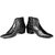 Bxxy's Mens Faux Leather Height Increasing Formal Slip-On Boots on Cuban Sole