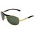 Adam Jones Glass Lens Golden Green Rectangular Polarized Sun glasses for Men