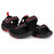 Sparx Men Black Red Floater Sandals