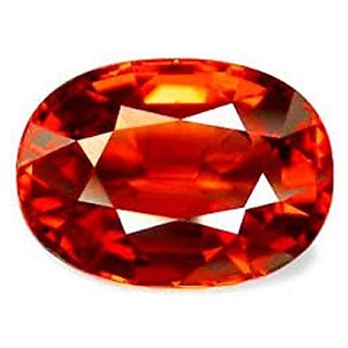                       6.5 Ratti Gomed/Hessonite Loose Gemstone Original & Certified Stone Garnet Gemstone By CEYLONMINE                                              