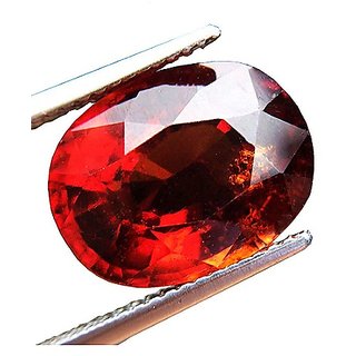 7.25 Ratti Hessonite gomed Stone Original Certified Stone Garnet By CEYLONMINE