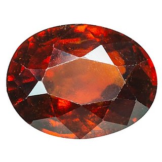                       Precious Hessonite 9.5 Ratti Stone Original & Unheated Stone Gomed For Unisex By CEYLONMINE                                              