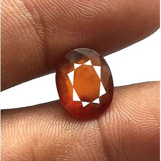10.25 Ratti Gomed/Hessonite Loose Gemstone Original & Certified Stone Garnet Gemstone By CEYLONMINE 10.25 Ratti Gomed/Hessonite Loose Gemstone Original & Certified Stone Garnet Gemstone By CEYLONMINE