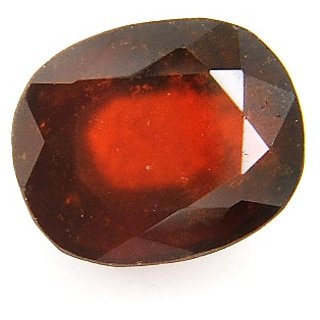                       Original Gomed 9.5 Ratti Gemstone Unhetaed & Untreated Garnet Precious Loose Gemstone By CEYLONMINE                                              