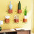 Home Sparkle MDF Set of 5 Cubes Shelf For Wall Dcor -Suitable For Living Room/Bed Room (Designed By Craftsman)