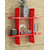 Home Sparkle MDF Plus Shaped Wall Rack For Wall Dcor -Suitable For Living Room/Bed Room (Designed By Craftsman)