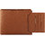 Avyagra Brown detachable card holder Leatherite Bi-fold Wallet for Men