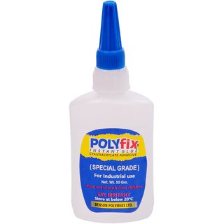 Buy Polyfix Cyanoacrylate Glue For Acrylic Sheets Non Blooming Adhesive Online Get 1 Off