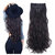 GadinFashion 13 Clips  Curly Head Hair Extensions For Women Real Hair And Hair Extensions For Girls To Increase Instant Length And Volume (Black)
