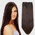 GadinFashion 14 Clips Straight Head Hair Extensions For Women Real Hair And Hair Extensions For Girls To Increase Instant Length And Volume (Brown)