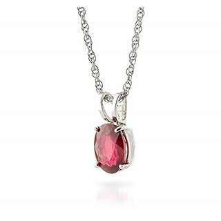 Ruby/Manik Stone 5.25 Ratti Pendant Certified Manik Pendant For Unisex BY CEYLONMINE Ruby/Manik Stone 5.25 Ratti Pendant Certified Manik Pendant For Unisex BY CEYLONMINE