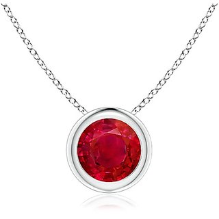 Ruby/Manik Stone 6.25 Ratti Pendant Certified Manik Pendant For Unisex BY CEYLONMINE Ruby/Manik Stone 6.25 Ratti Pendant Certified Manik Pendant For Unisex BY CEYLONMINE