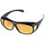 Hd Wrap Night Vision Nv Glasses In Best Price Yellow Color Glasses Real Night Driving Glasses Pack Of 1 (As Per Seen On Tv)