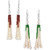 Voylla Pearl Tassel Earring Combo