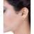 Voylla Floral CZ Embellished Stud Earrings