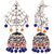 Voylla Kesar Filigree Beaded Earrings