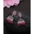 Voylla Rangabati Pink Embellishments Earrings