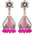 Voylla Rangabati Floral Jhumka Earrings