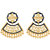 Voylla Swarnam Filigree Drop Earrings