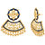 Voylla Swarnam Filigree Drop Earrings