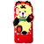 Ji Mobi Deals Teddy Bear Design Mobile Back Cover for Samsung Galaxy A10(Red in Color)