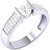Voylla Sterling Silver Cubic Zirconia Ring