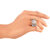Voylla CZ Gems Studded Band Ring