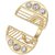 Voylla Women's Statement Ring In Unique Motif