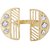 Voylla Women's Statement Ring In Unique Motif