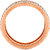 Voylla Rose Gold Plated Band Ring
