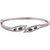 Voylla Leaves Motif Blue Gems Bracelet