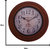 Home Sparkle Vintage Style Wall Clock Suitable For Bedroom/Living Room Dcor/Gifting Purpose( Brown )