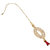 Voylla Imaginative And Refined Rakhi With Red Beads And Cz