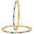 Voylla Elegant Multi-color Khanak CZ Studded Bangles
