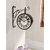 Home Sparkle Vintage Style Station Clock Suitable For Bedroom/Living Room Dcor/Gifting Purpose( Black )