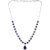 Voylla Blue Gems Adorned Necklace Set