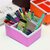 House of Quirk Plastic Remote Control Organiser Caddy AC Fire Stick Box Business Card Pen Pencil Mobile Phone Holder