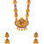 Voylla Southern Bling Gems Adorned Divine Necklace Set